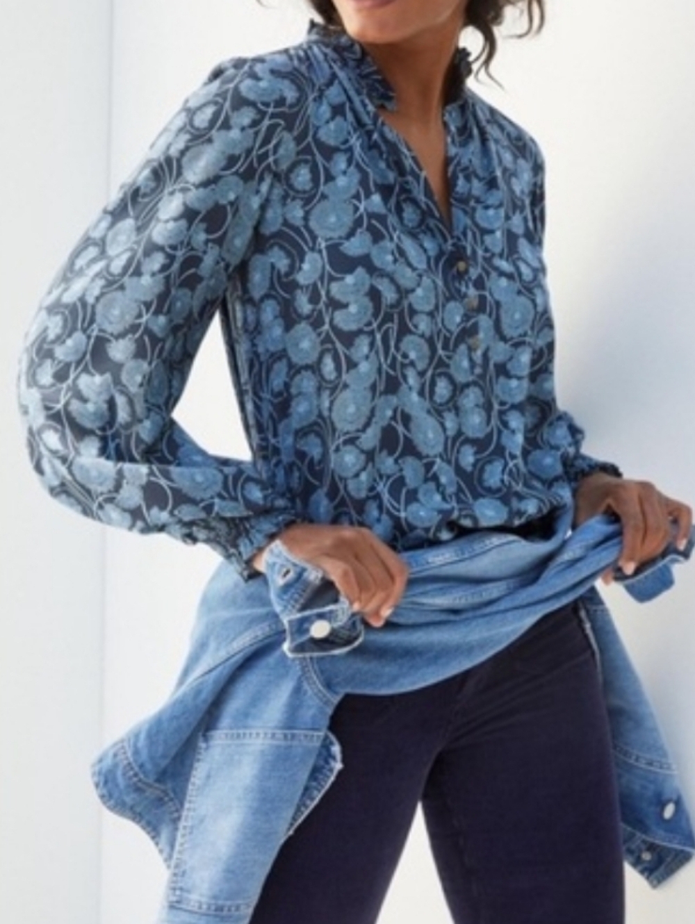 Maeve Anthropologie Colette Peasant Top M